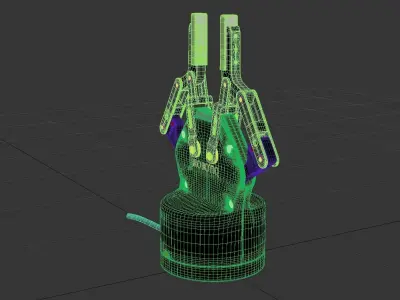 Robotiq 2 Finger Adaptive Gripper 3D model