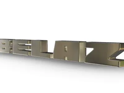 belaz  logo 3D model