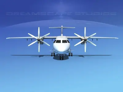 Dornier Do-328-130 Alps 3D model