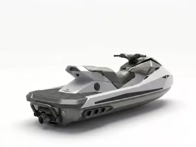 Narke GT95 Electrojet Low-poly 3D model