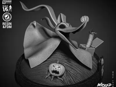 Wicked Movies Zero Sculpture 3D print model