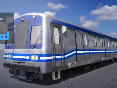 TW Mrt Locomotive 002 3D model