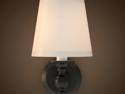 Lamp Bracket Oil-Rubbed Bronze 3D model