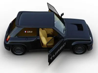 Renault 5 Turbo 3D model purchase