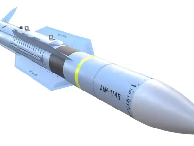 AIM-174B Gunslinger Missile 3D model