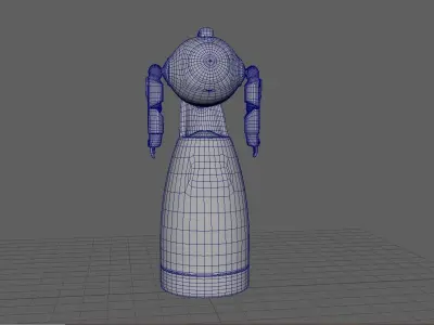 Covid-19 Robot 3D model