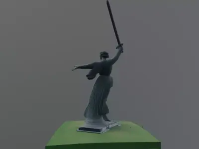 Statue of stalingrad 3D model