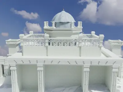Castle 3D Model - Detailed 3D Castle Model 3D model