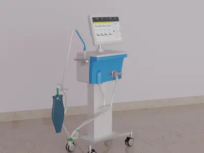 Ventilator Device  3D model