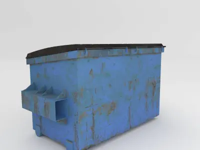 Rubbish Dumpster 3D model