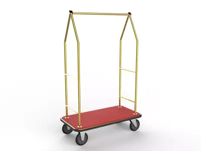 Hotel Trolley 05 3D model