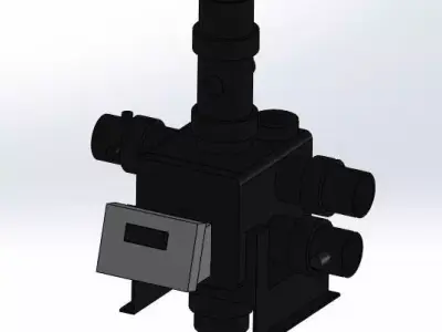 Valvula RUN XIN F78A3 3D model