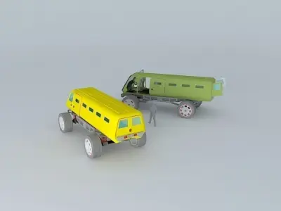 Car in progress Free 3D model
