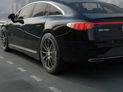Realistic Car Rendering Free low-poly 3D model