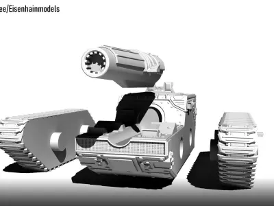 Sprengerwagen Wargame Tank 3D print model