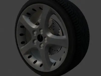 x-type proteus rims 3D model
