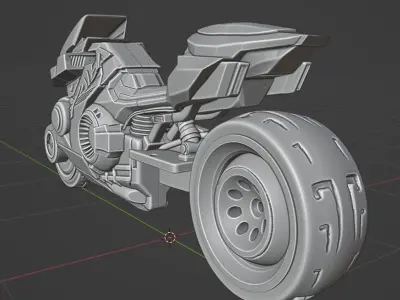 Cyberbike 3D print model purchase