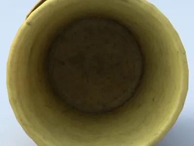 Bucket Low Poly Low-poly 3D model