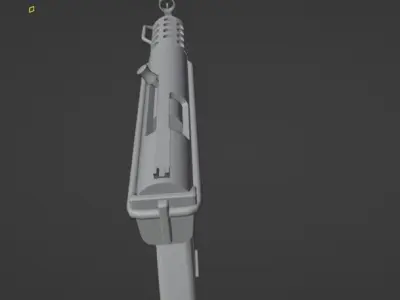 SUBMACHINE GUN 3D model