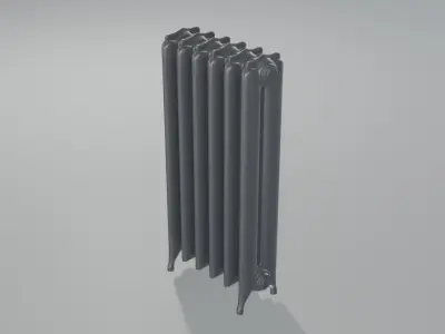 Epoca Cast Iron Radiator 2C6 3D model