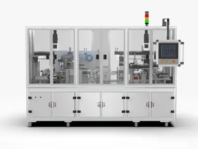 Automatic Battery Tray Loading and Unloading Coating Machine 3D model purchase