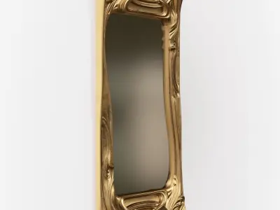 Art Nouveau Mirror 3D 3D model purchase