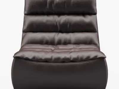 Magna Antique Whiskey armchair 3D model