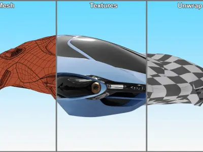  Futuristic Air Concept Cars Collection 
