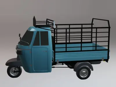 Tuk-tuk Three wheeler 3D model