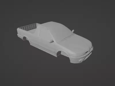 2002 Proton Jumbuck Low-poly 3D model