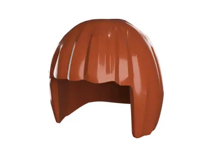 Custom3Dprint Minifigure Accessory - Minifigure Hair S2 - 097 3D print model