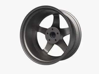 Enkei PF05 Wheel Rim 3D model
