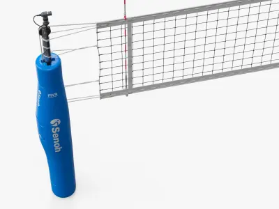  Senoh Volleyball Net System FIVB Certified Blue 