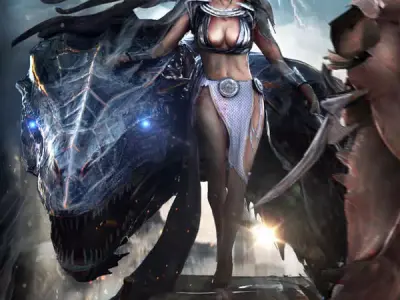 Dragon Lady 3D model