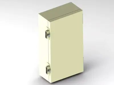 Control Box Size 240x430x125 mm Free 3D model