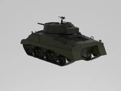 M4 Sherman Tank 3D model order