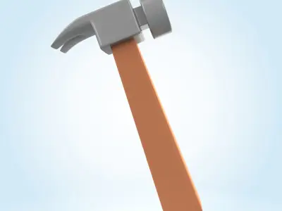 Claw Hammer 3D model