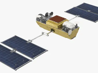Communications Satellite  purchase 3D model