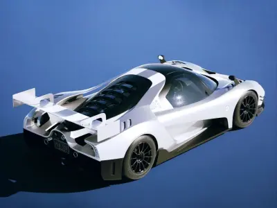 Glickenhaus SCG 004C 2018 Low-poly 3D model