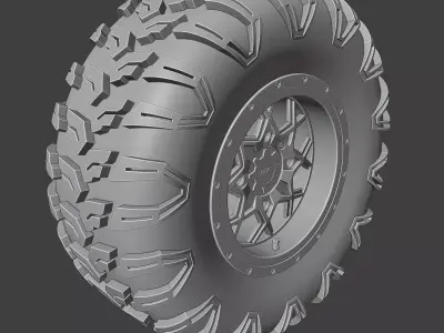 xrim  wheel 3D model