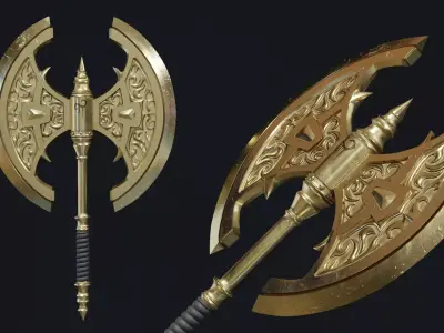 Blinding Light of Destiny Low-poly 3D model