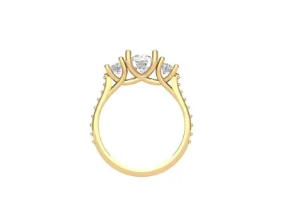 Wedding Ring  3D print model 212