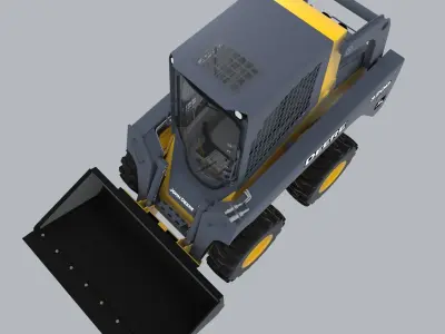 Skid Steer Loader 3D model