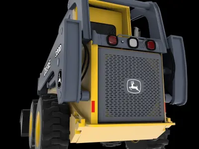 Skid Steer Loader 3D model
