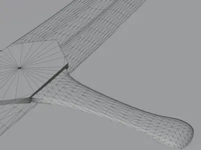 Cavalry Saber Low - poly 3D model Low-poly 3D model