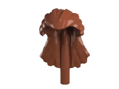 Custom3Dprint Minifigure Accessory - Minifigure Hair S2 - 137 3D print model