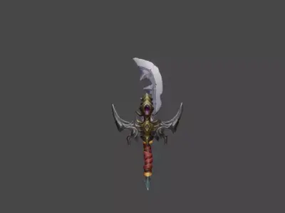 Zeloeman Sword A 6 Low-poly 3D model