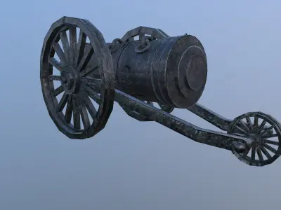 Field Cannon  3D model