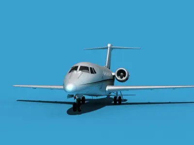 Cessna Citation 650 III V07 3D model