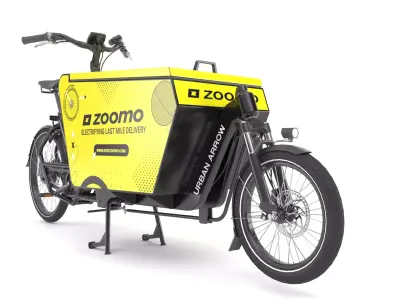 Zoomo Cargo e-bike 3D model purchase